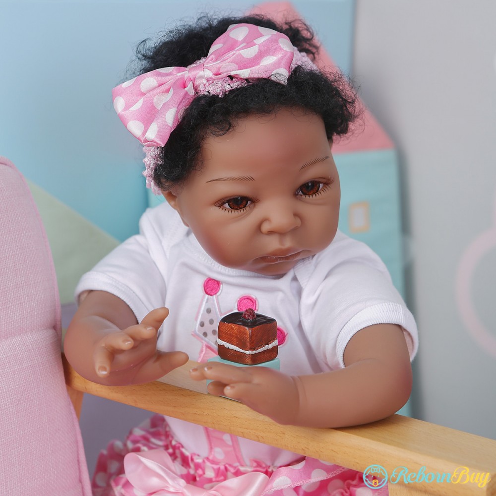 cut and sew black baby doll fromwalmart