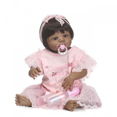 full body silicone baby african american